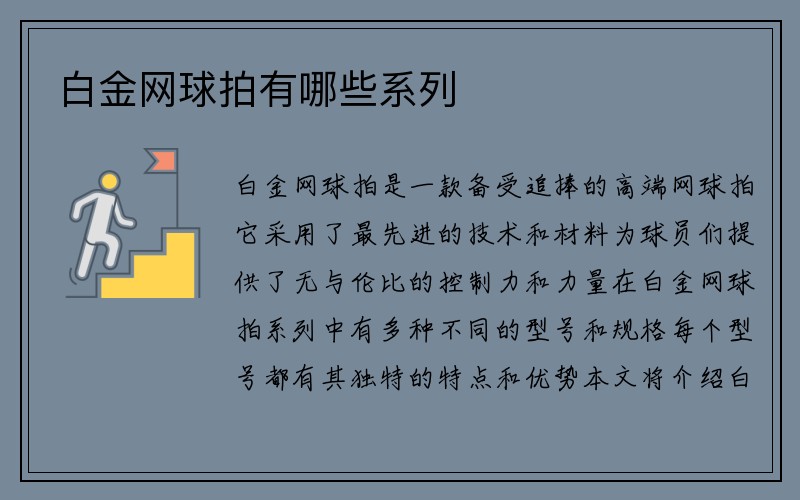 白金网球拍有哪些系列